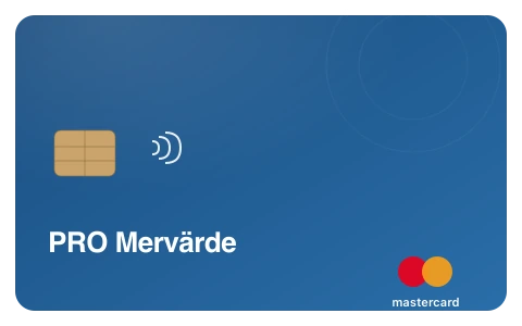 PRO Mervärde Mastercard