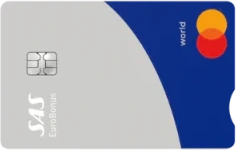 SAS Eurobonus World Mastercard logotyp