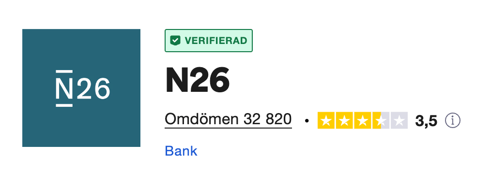 N26 Metal Omdöme 