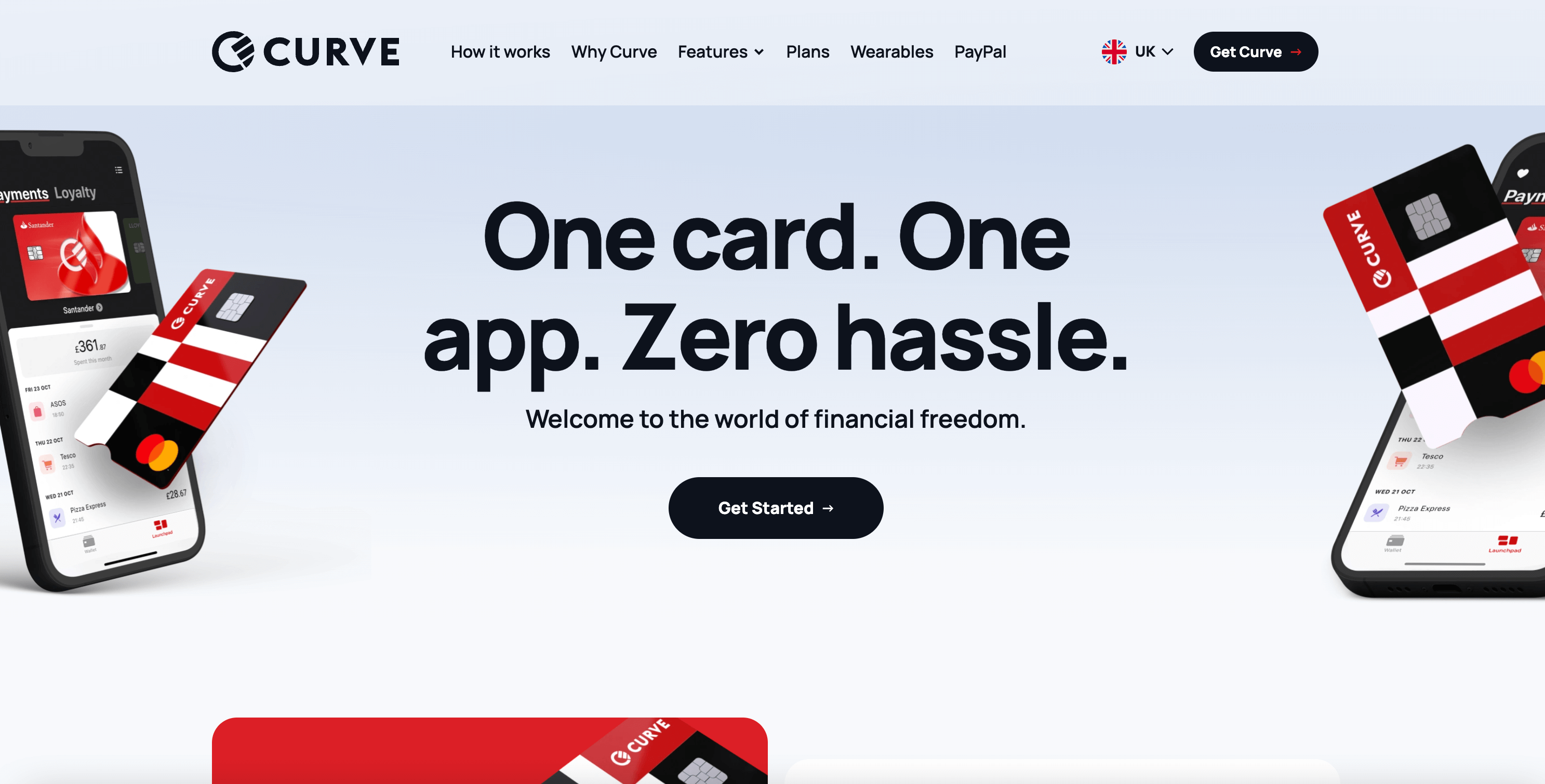 Curve Pay Pro + skärmdump