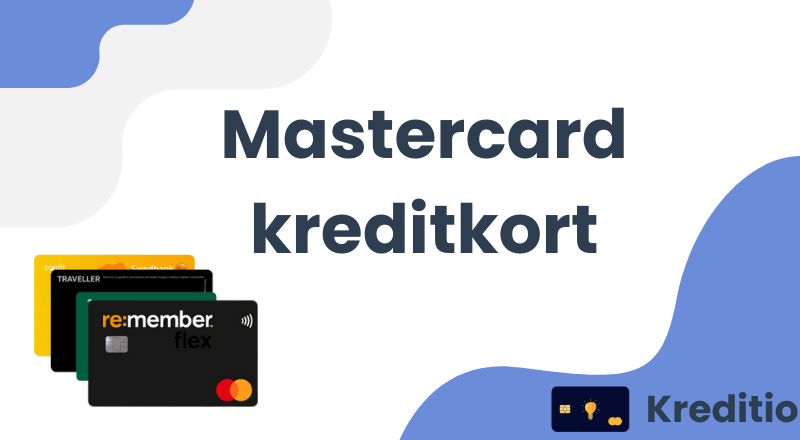 Bästa Mastercard kreditkort