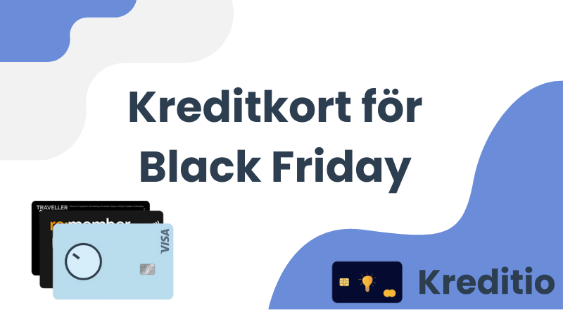 Kreditkort för Black Friday