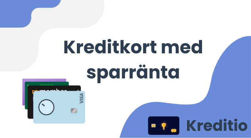 Kreditkort med sparränta